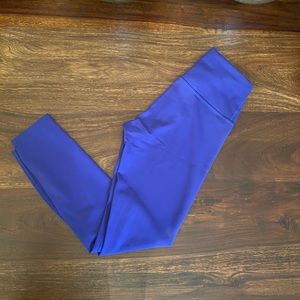 Lululemon Wunder Train Leggings Hi-Waist 25” sz 6 Larkspur